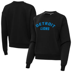 Detroit Lions Antigua Women's Victory Sweatshirt - Black discount