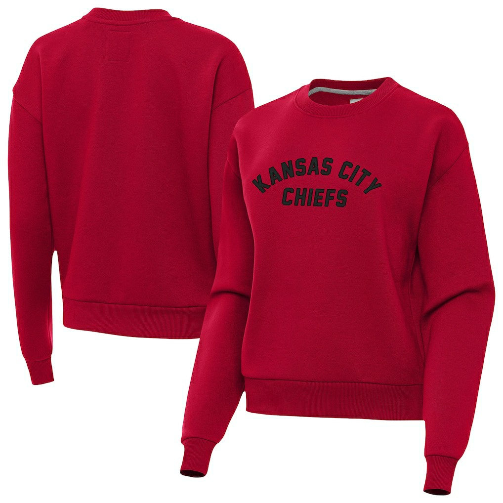 Kansas City Chiefs Antigua Women's Victory Sweatshirt - Red sale