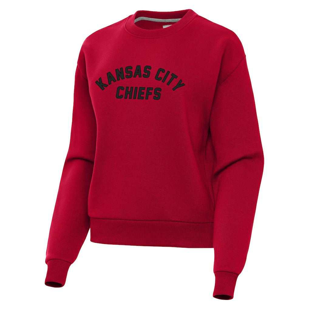 Kansas City Chiefs Antigua Women's Victory Sweatshirt - Red sale