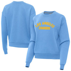 Los Angeles Chargers Antigua Women's Victory Sweatshirt - Powder Blue sale