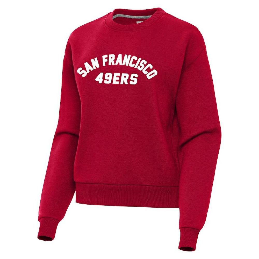 San Francisco 49ers Antigua Women's Victory Sweatshirt - Scarlet for sale