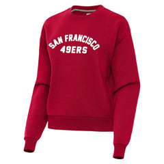 San Francisco 49ers Antigua Women's Victory Sweatshirt - Scarlet for sale