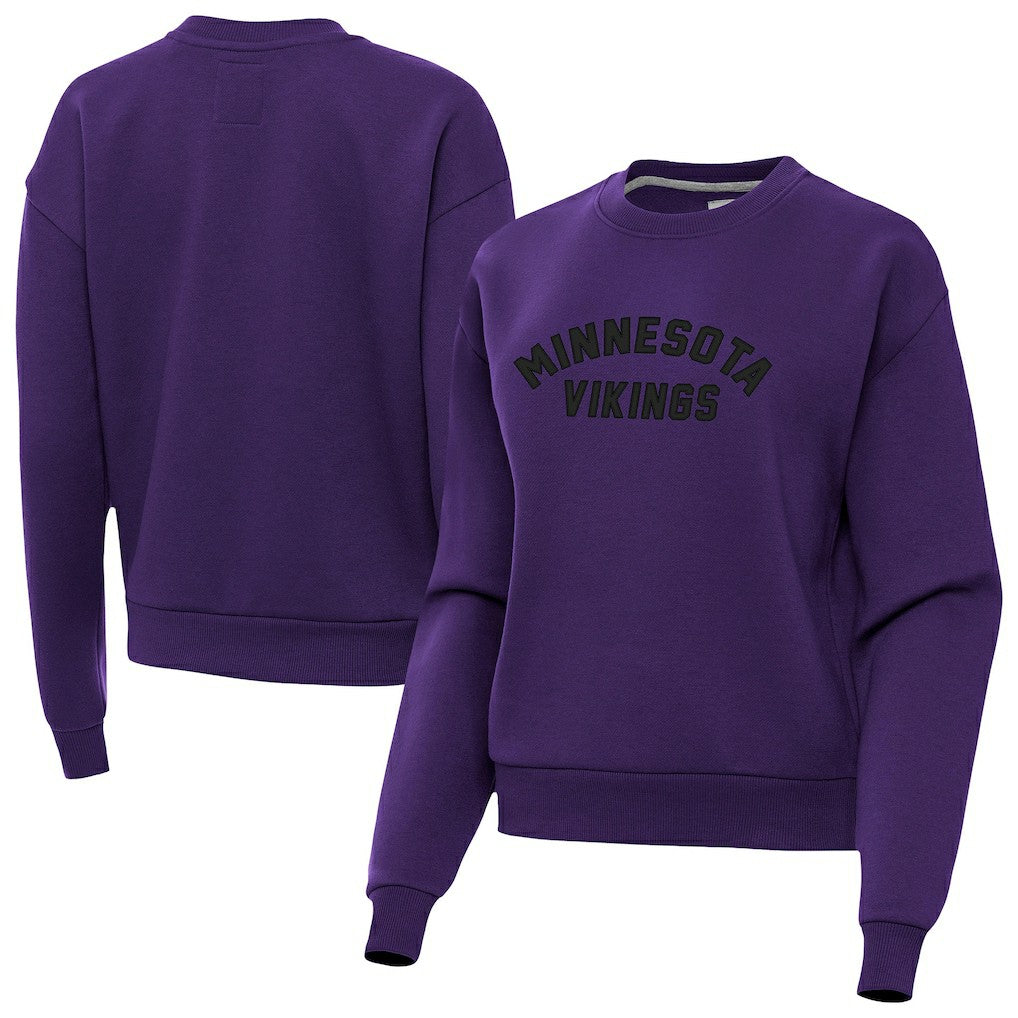 Minnesota Vikings Antigua Women's Victory Sweatshirt - Purple for sale