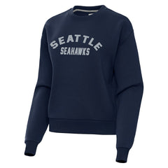 Seattle Seahawks Antigua Women's Victory Sweatshirt - Navy for sale