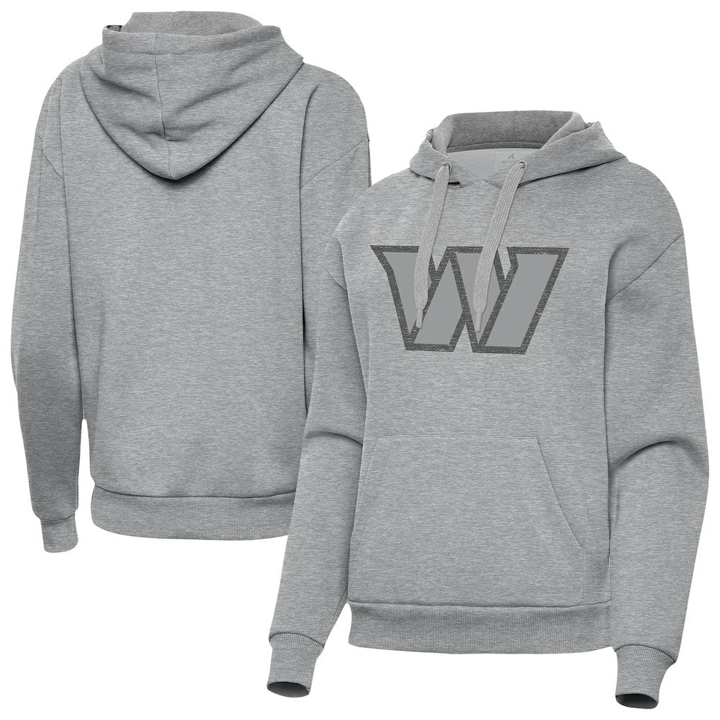 Washington Commanders Antigua Women's Victory Hoodie - Heather Gray discount