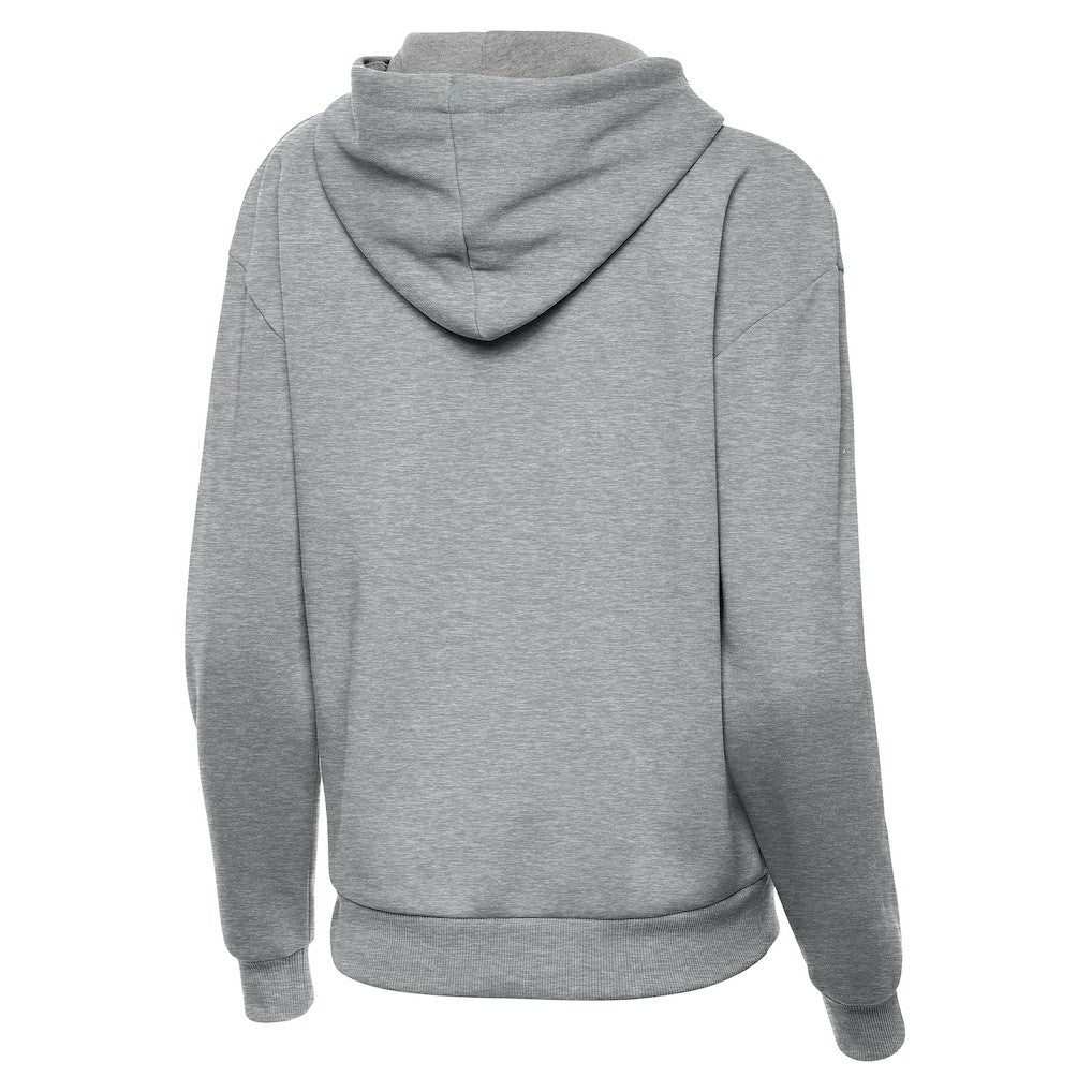 Kansas City Chiefs Antigua Women's Victory Hoodie - Heather Gray on sale