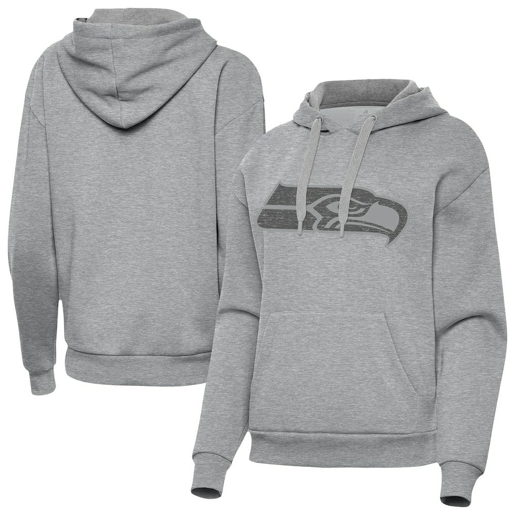 Seattle Seahawks Antigua Women's Victory Hoodie - Heather Gray on sale