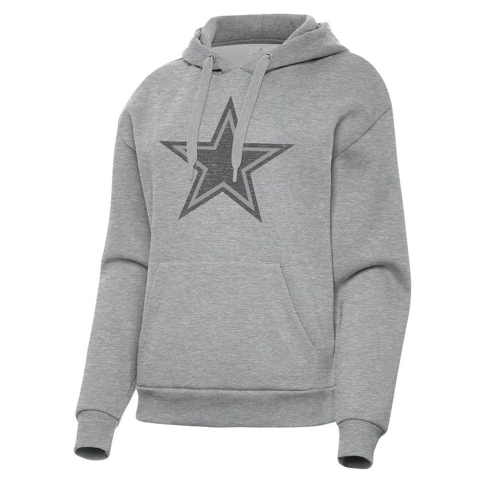 Dallas Cowboys Antigua Women's Victory Hoodie - Heather Gray on sale