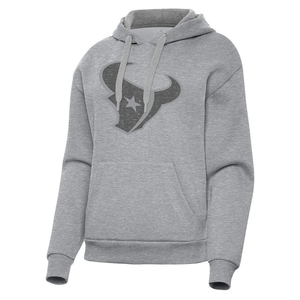 Houston Texans Antigua Women's Victory Hoodie - Heather Gray outlet