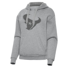Houston Texans Antigua Women's Victory Hoodie - Heather Gray outlet