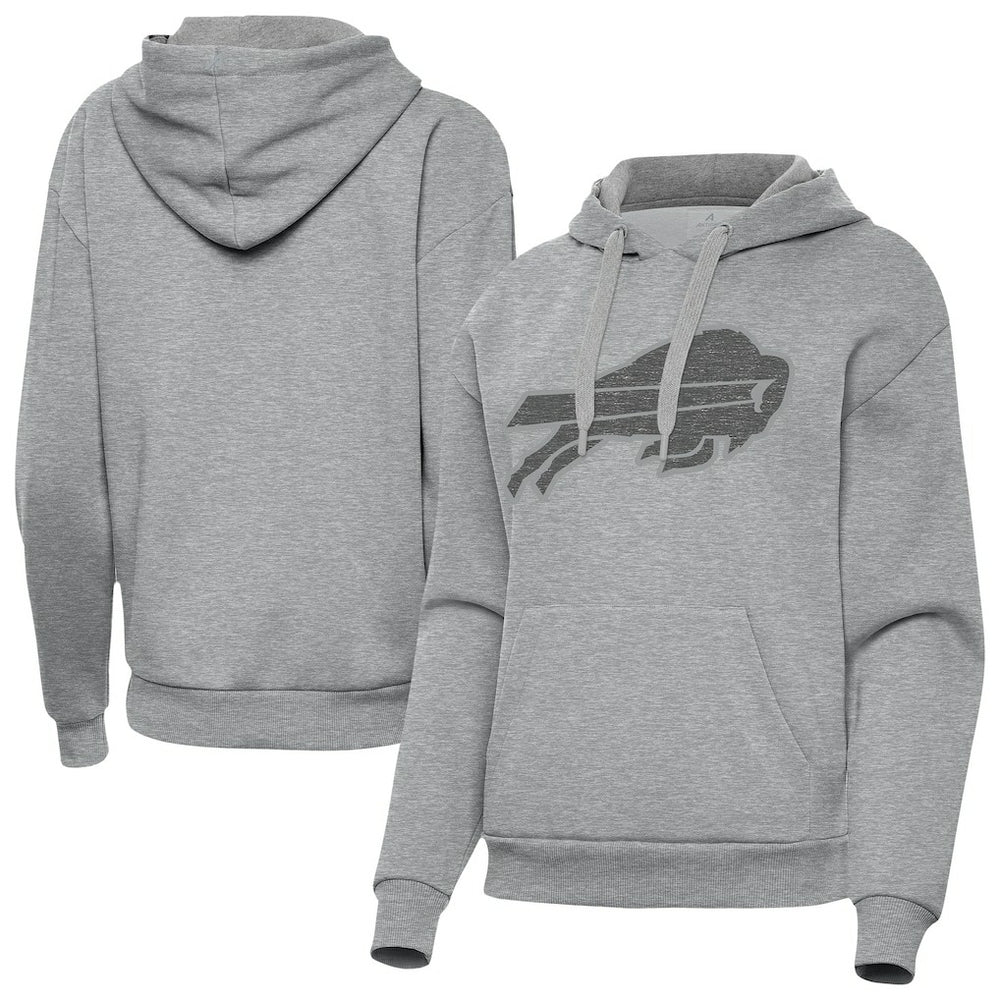Buffalo Bills Antigua Women's Victory Hoodie - Heather Gray for sale