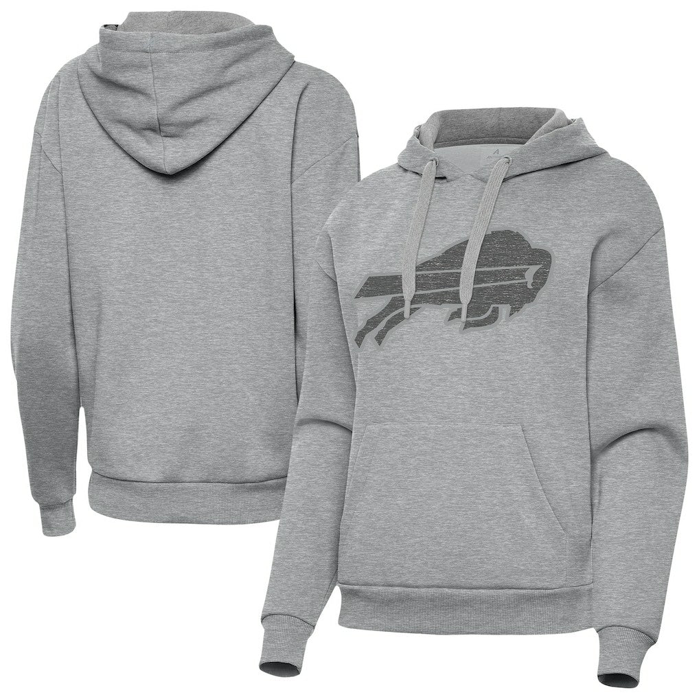 Buffalo Bills Antigua Women's Victory Hoodie - Heather Gray for sale