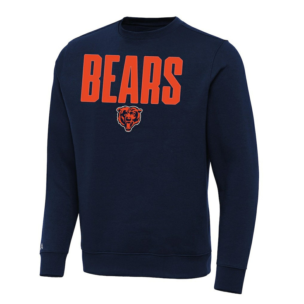 Chicago Bears Antigua Victory Sweatshirt - Navy cheap