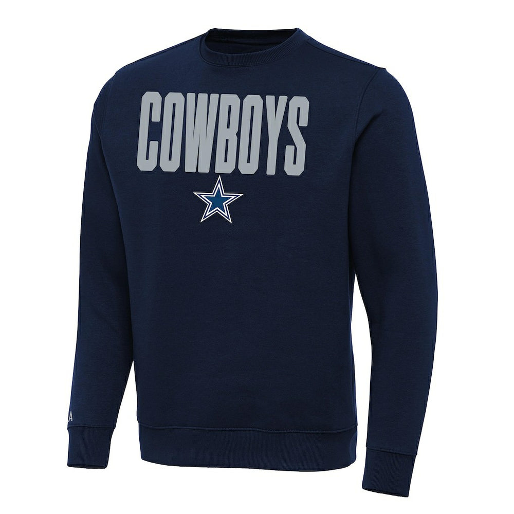 Dallas Cowboys Antigua Victory Sweatshirt - Navy cheap