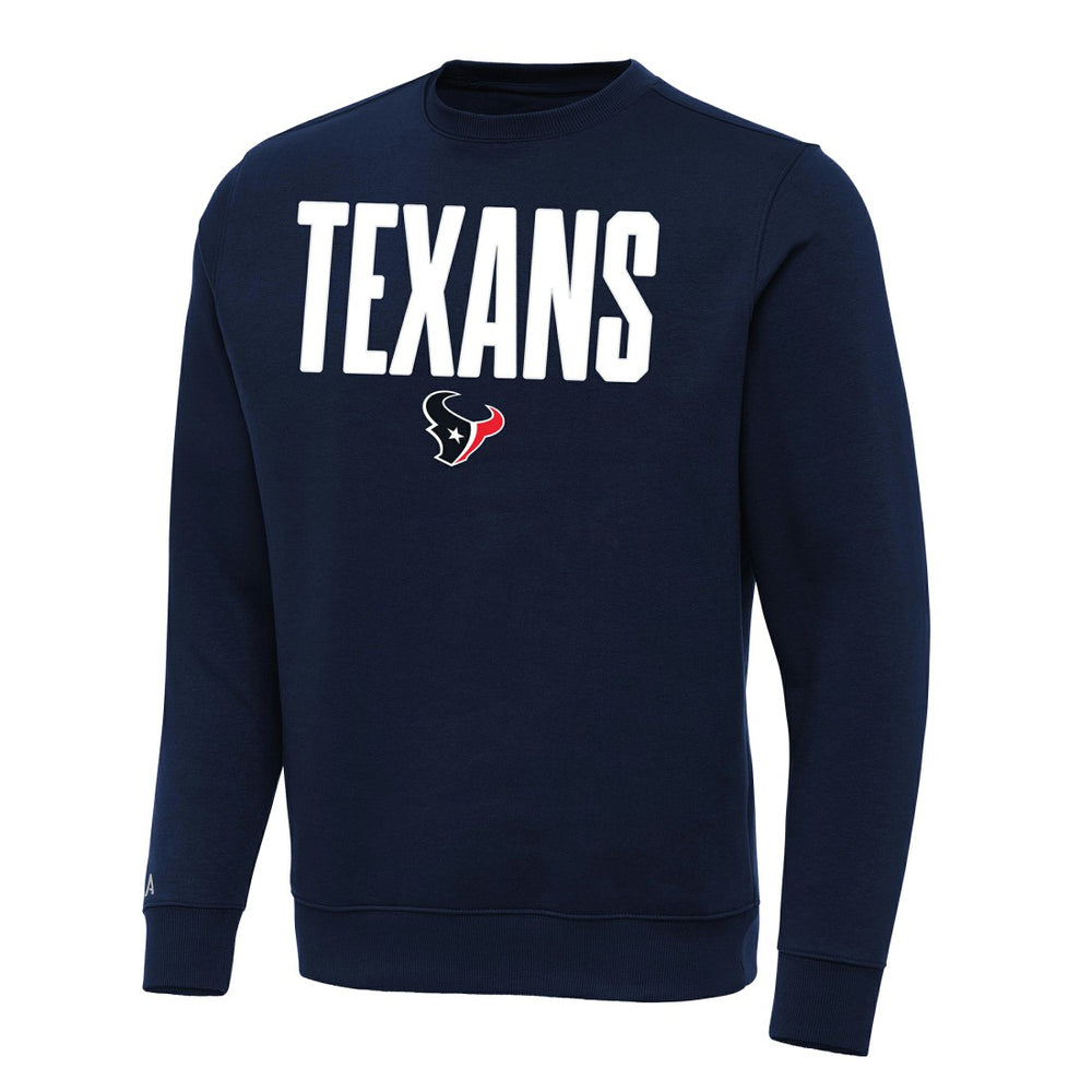 Houston Texans Antigua Victory Sweatshirt - Navy on sale
