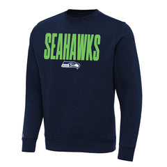 Seattle Seahawks Antigua Victory Sweatshirt - Navy for sale