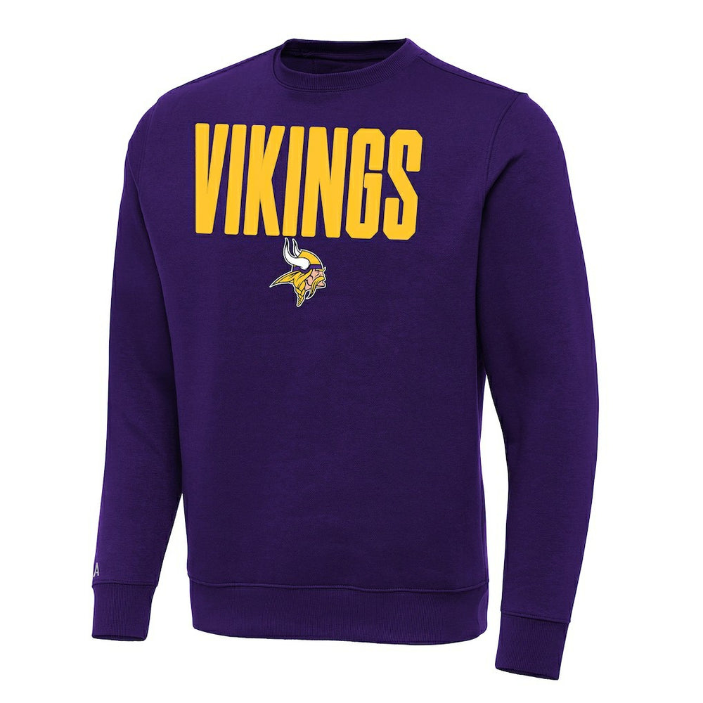 Minnesota Vikings Antigua Victory Sweatshirt - Purple for sale