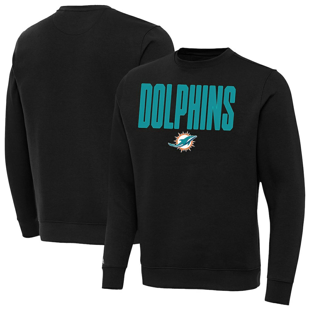 Miami Dolphins Antigua Victory Sweatshirt - Black online