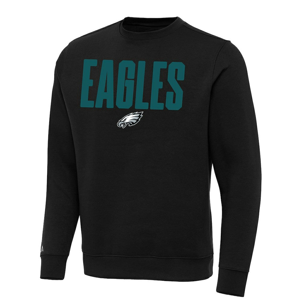 Philadelphia Eagles Antigua Victory Sweatshirt - Black cheap