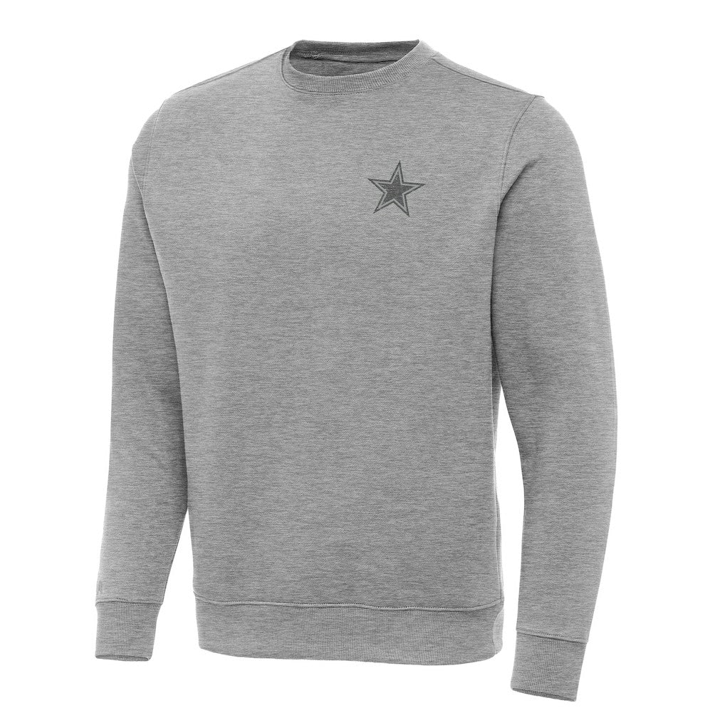 Dallas Cowboys Antigua Victory Sweatshirt - Heather Gray discount