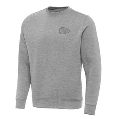 Kansas City Chiefs Antigua Victory Sweatshirt - Heather Gray for sale