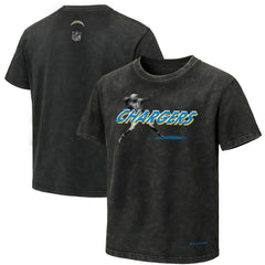 Los Angeles Chargers EQUIHUA Retro T-Shirt - Black sale