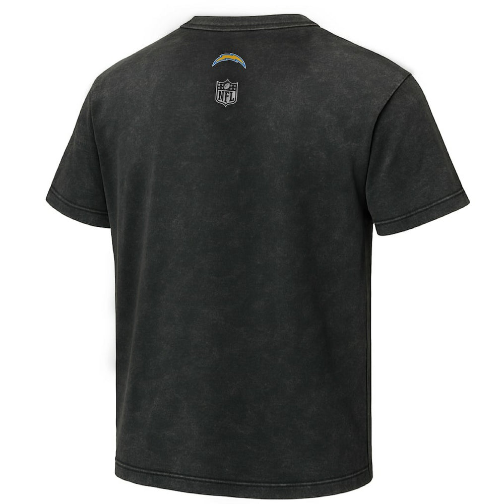 Los Angeles Chargers EQUIHUA Retro T-Shirt - Black sale