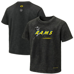 Los Angeles Rams EQUIHUA Retro T-Shirt - Black sale
