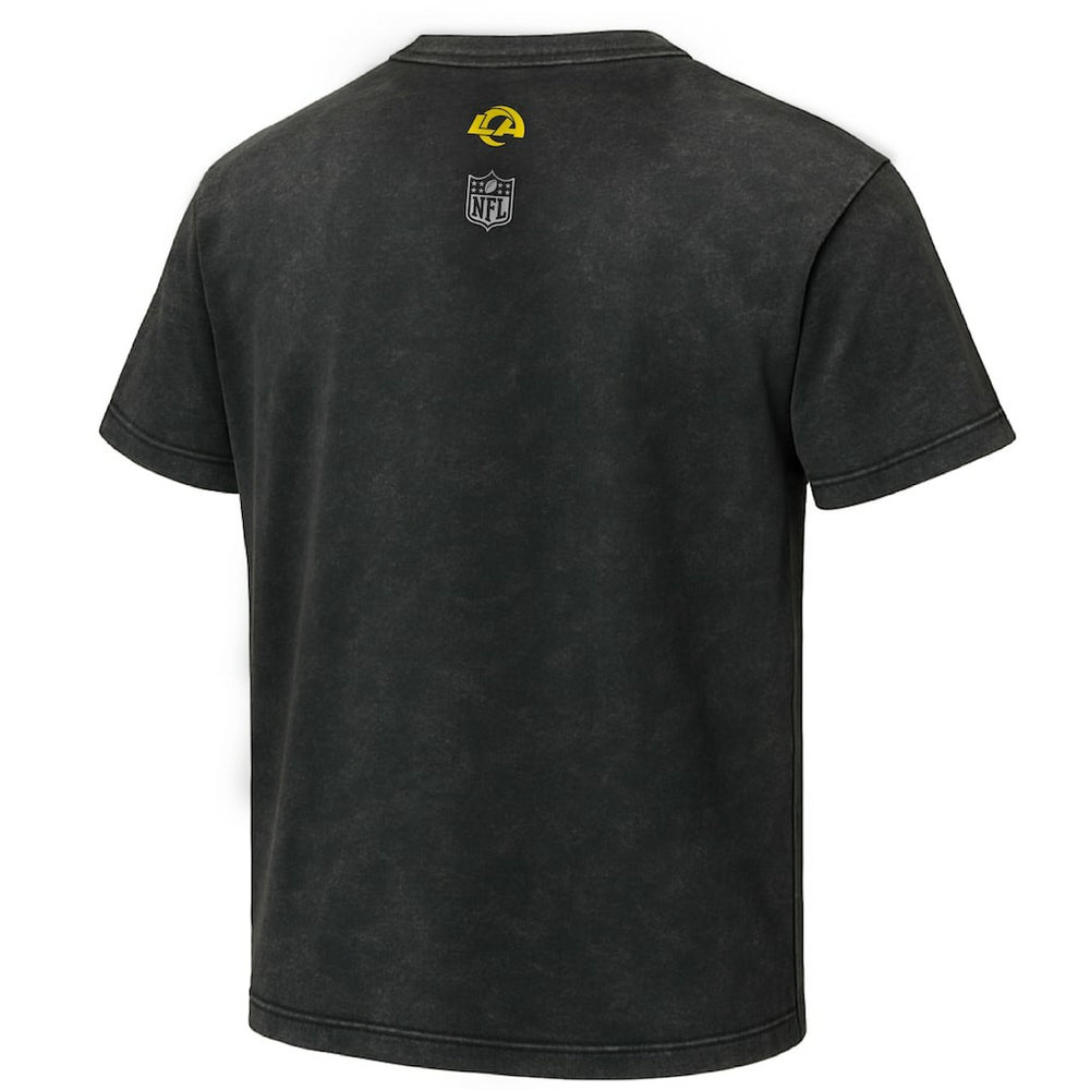 Los Angeles Rams EQUIHUA Retro T-Shirt - Black sale
