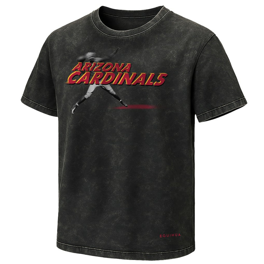 Arizona Cardinals EQUIHUA Retro T-Shirt - Black discount