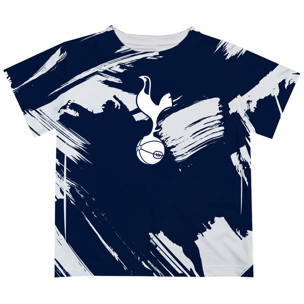Tottenham Hotspur Vive La Fete Infant Paint Brush T-Shirt Sale - Navy