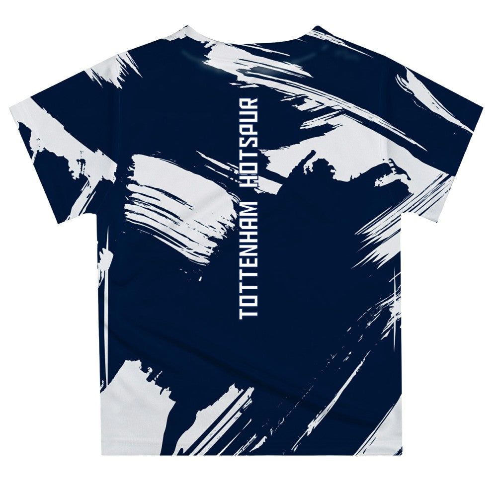 Tottenham Hotspur Vive La Fete Infant Paint Brush T-Shirt Sale - Navy