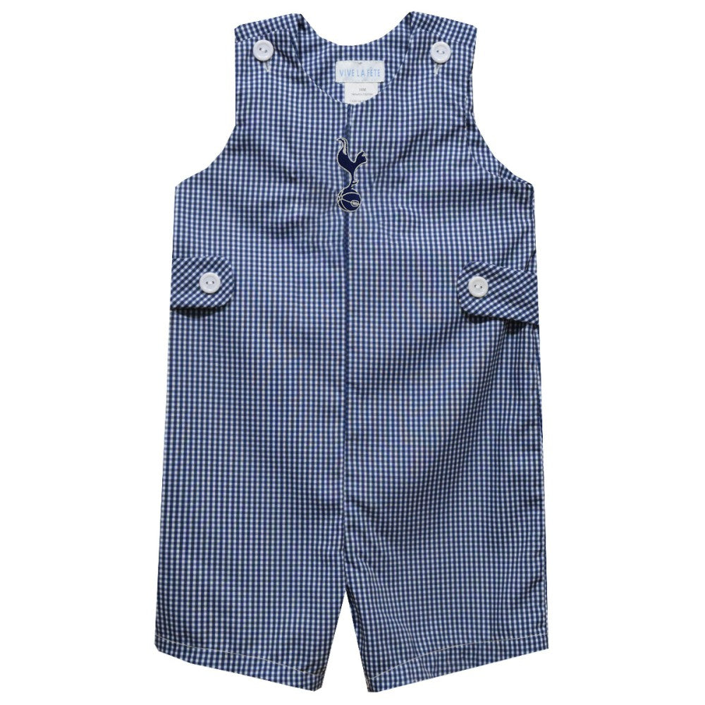 Tottenham Hotspur Vive La Fete Toddler Gingham Jon Jon Romper Sale - Navy