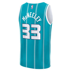 Liam McNeeley Charlotte Hornets Fast Break Replica Jersey - Teal - Icon Edition on sale