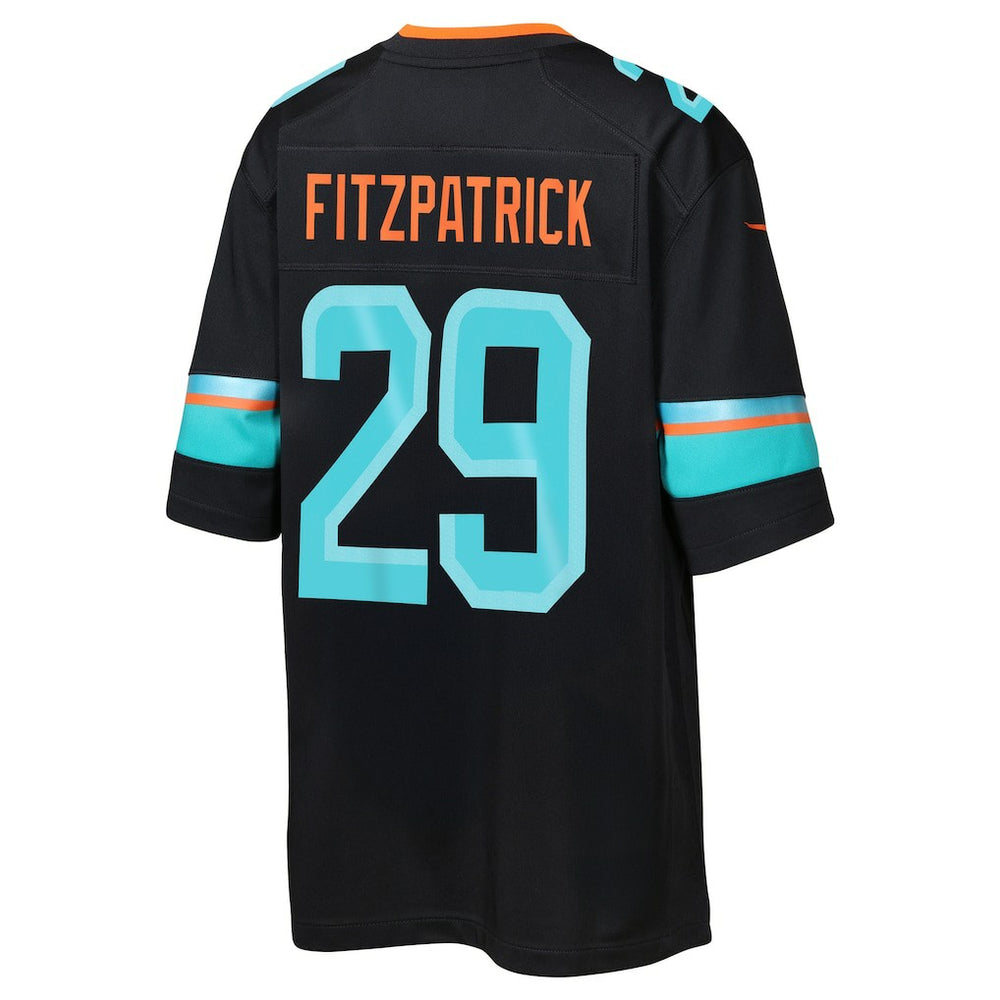 Minkah Fitzpatrick Miami Dolphins Youth 2025 Rivalries Collection Game Jersey - Pitch Blue online