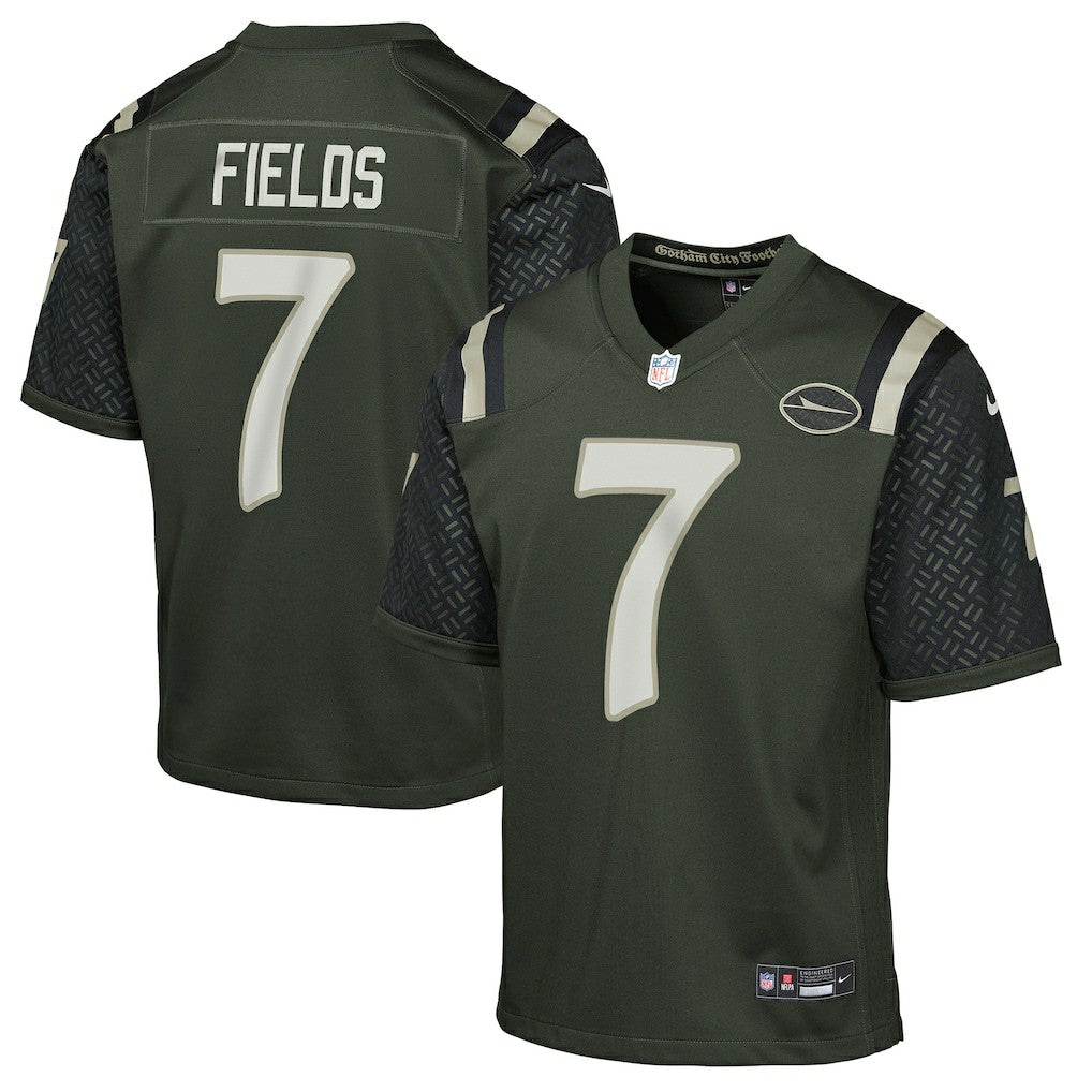 Justin Fields New York Jets Youth 2025 Rivalries Collection Game Jersey - Gotham Green discount