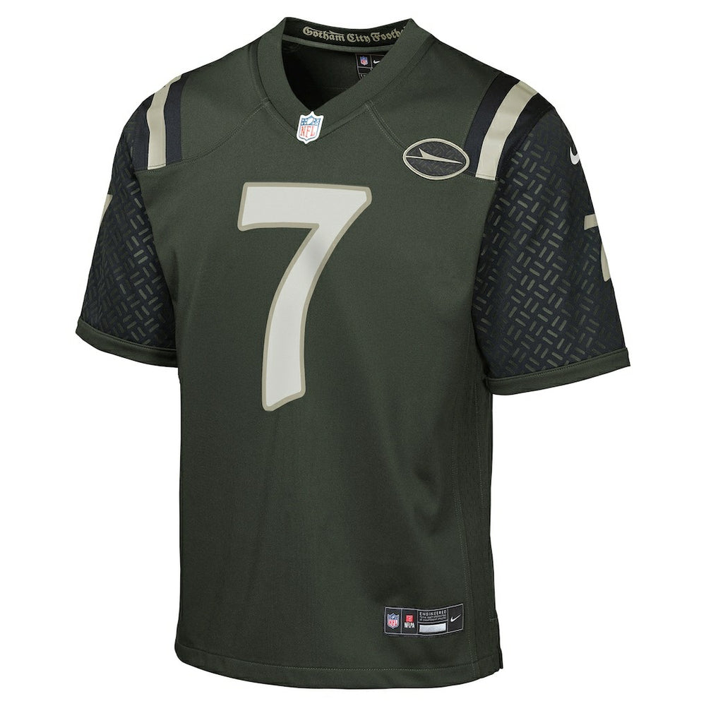 Justin Fields New York Jets Youth 2025 Rivalries Collection Game Jersey - Gotham Green discount