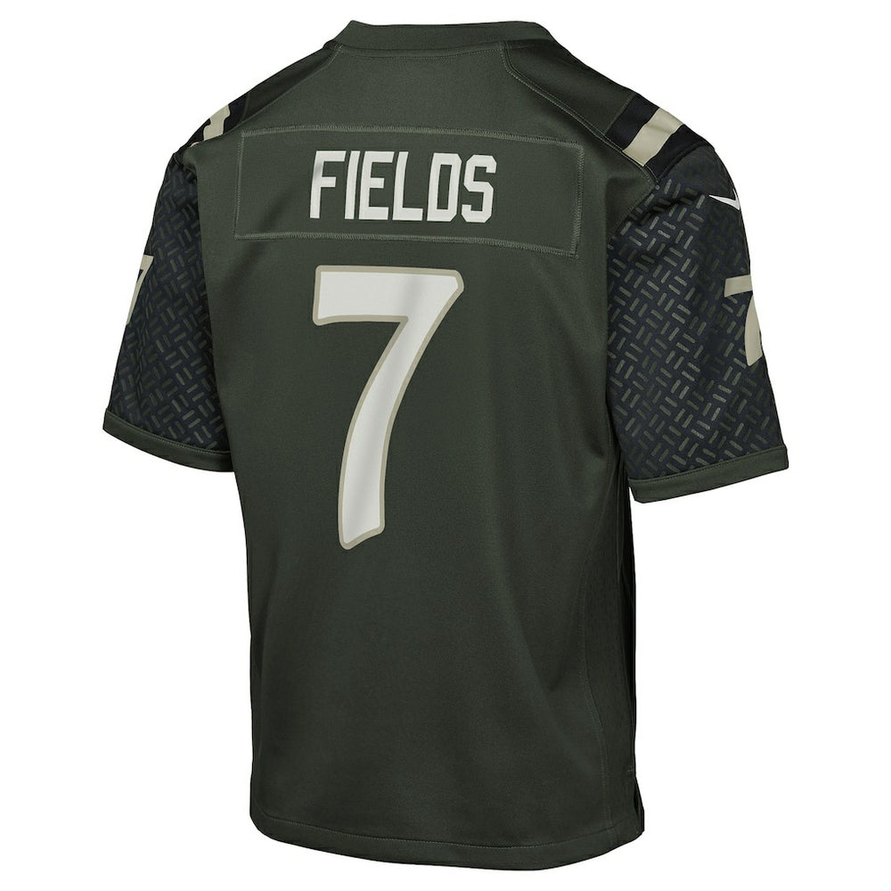 Justin Fields New York Jets Youth 2025 Rivalries Collection Game Jersey - Gotham Green discount