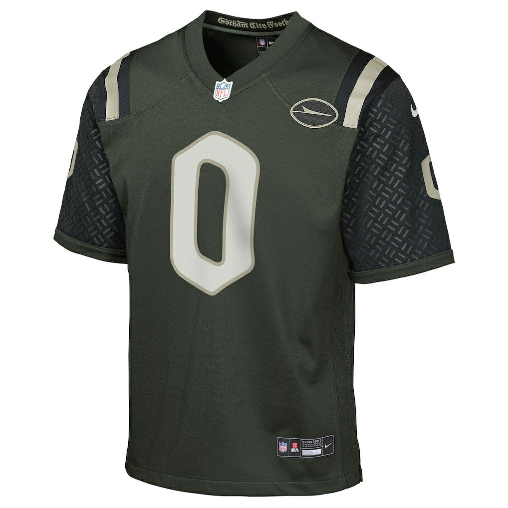 Braelon Allen New York Jets Youth 2025 Rivalries Collection Game Jersey - Gotham Green on sale