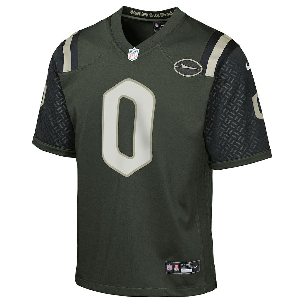 Braelon Allen New York Jets Youth 2025 Rivalries Collection Game Jersey - Gotham Green on sale