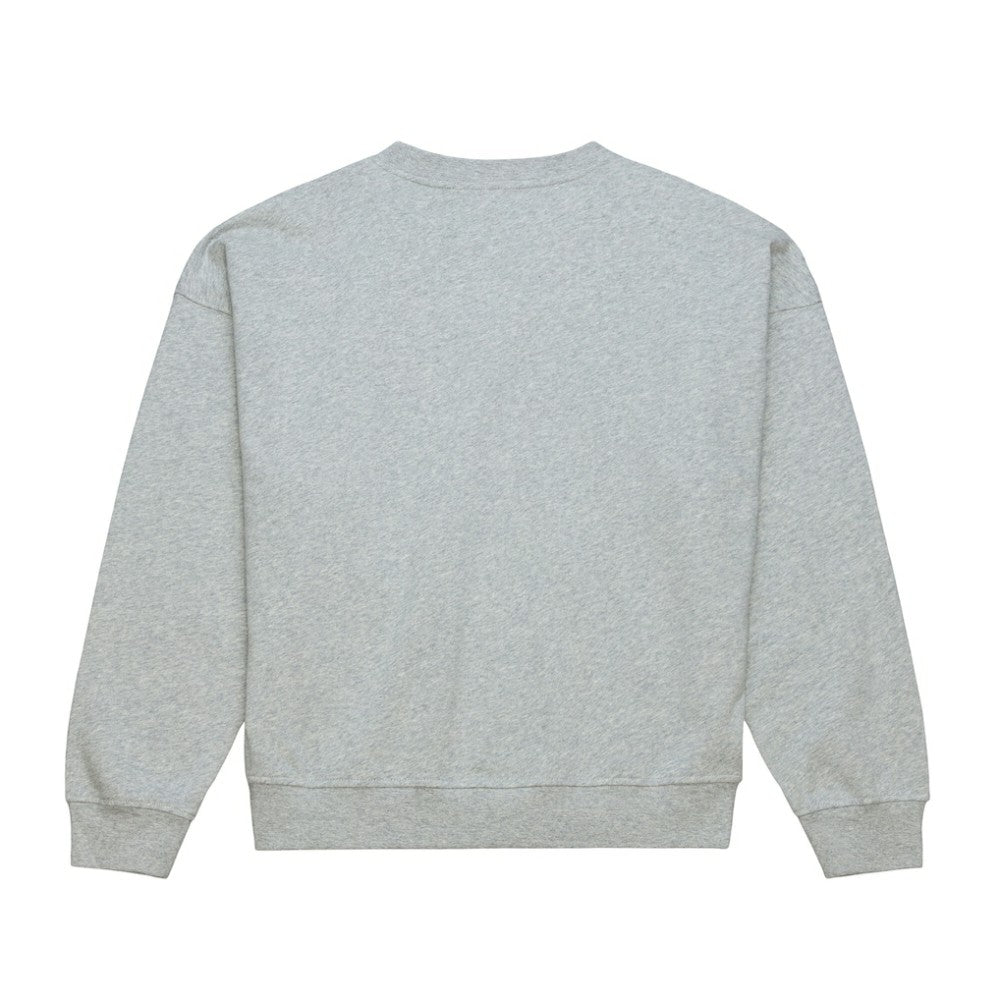 San Jose Sharks Mitchell & Ness Women's Hockey Night Sweatshirt - Heather Gray Sweatshirts
