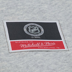 San Jose Sharks Mitchell & Ness Women's Hockey Night Sweatshirt - Heather Gray Sweatshirts
