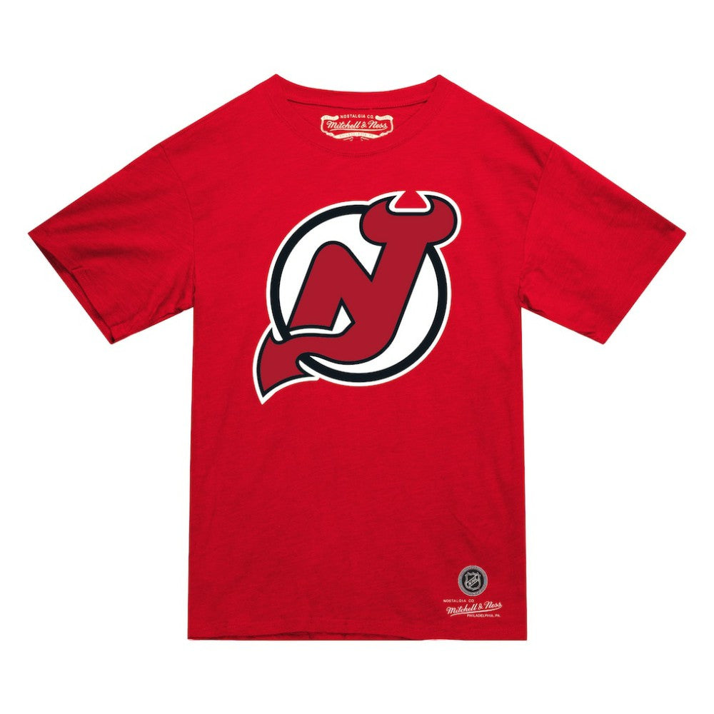 New Jersey Devils Mitchell & Ness Heritage T-Shirt - Red T-shirts