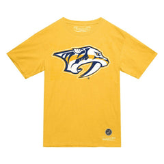 Nashville Predators Mitchell & Ness Heritage T-Shirt - Gold T-shirts