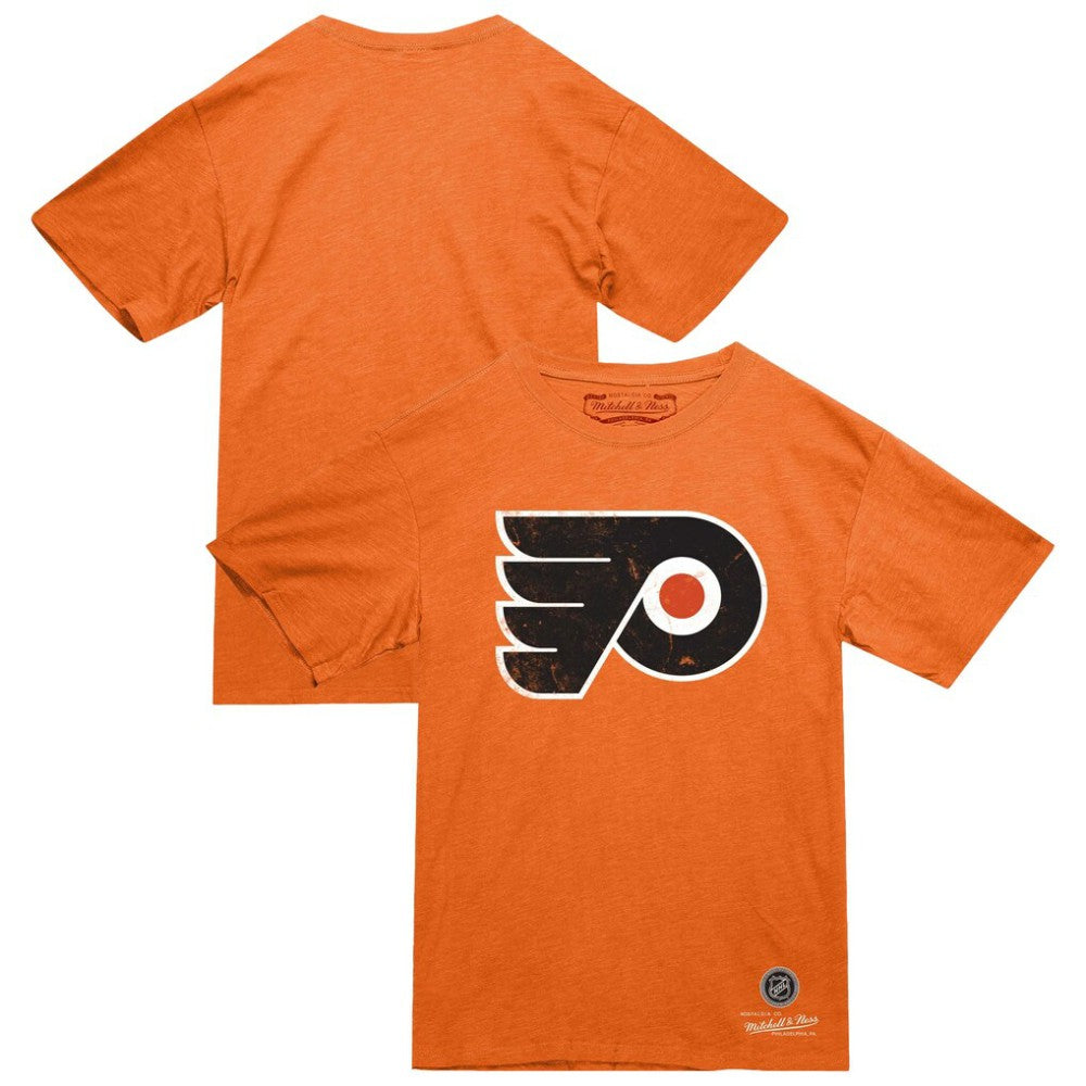 Philadelphia Flyers Mitchell & Ness Heritage T-Shirt - Orange T-shirts