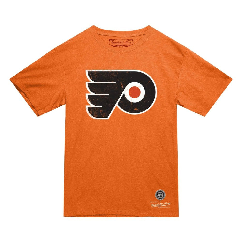 Philadelphia Flyers Mitchell & Ness Heritage T-Shirt - Orange T-shirts
