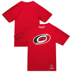 Carolina Hurricanes Mitchell & Ness Heritage T-Shirt - Red T-shirts
