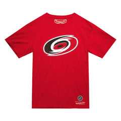 Carolina Hurricanes Mitchell & Ness Heritage T-Shirt - Red T-shirts