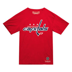 Washington Capitals Mitchell & Ness Heritage T-Shirt - Red T-shirts