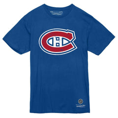 Montreal Canadiens Mitchell & Ness Heritage T-Shirt - Blue T-shirts
